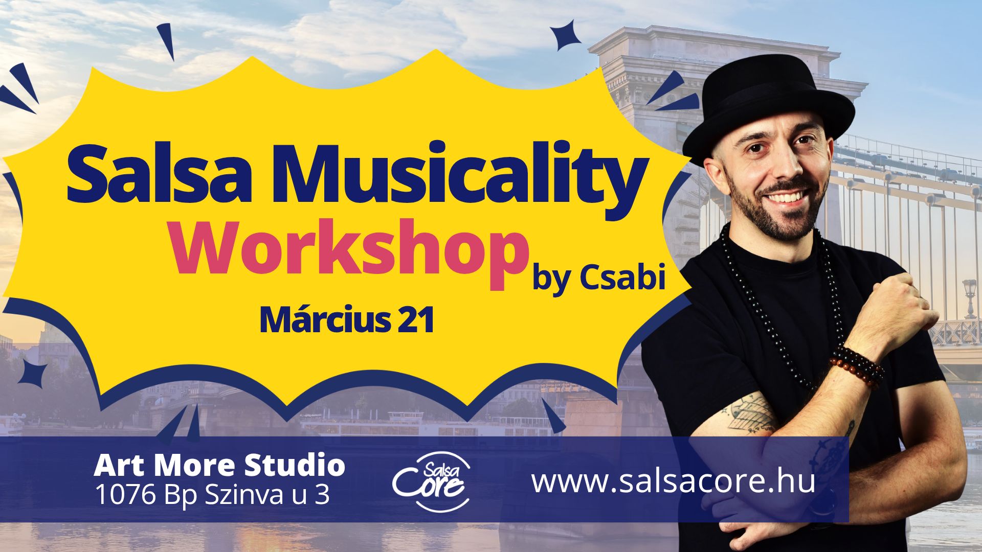 Salsa Musicality Workshop Csabival Footwork