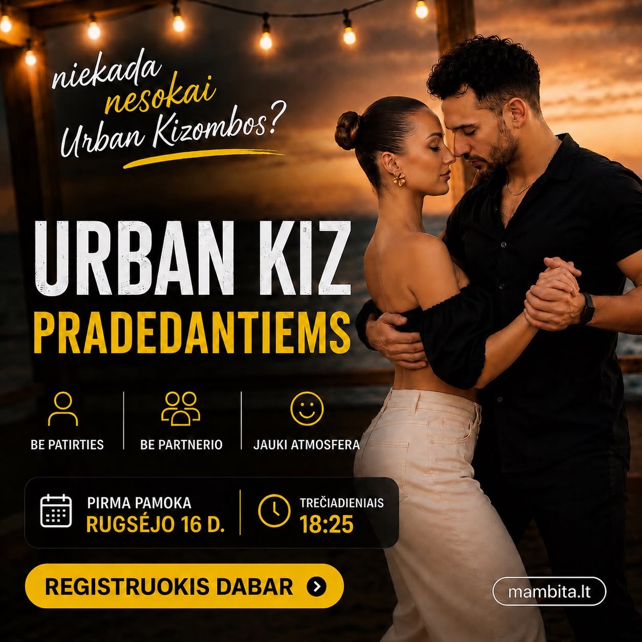 ★ Urban Kiz ★ Pradedantiems