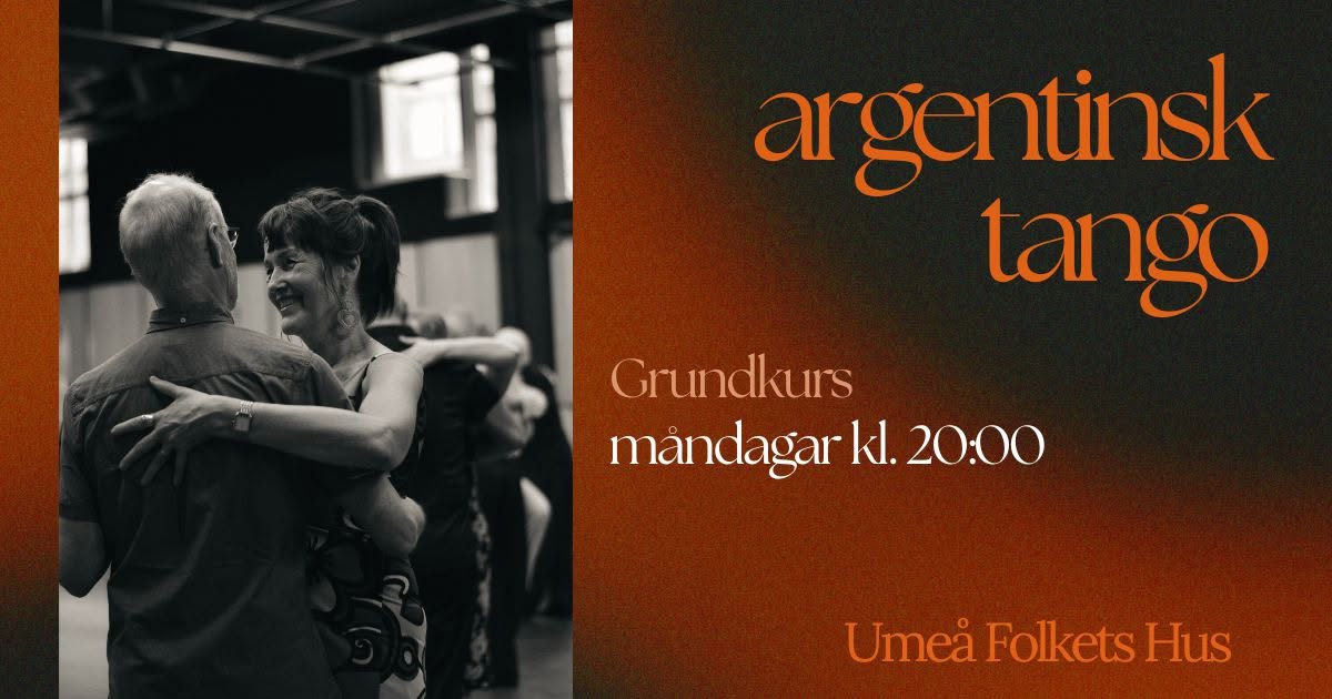 Grundkurs Argentinsk tango