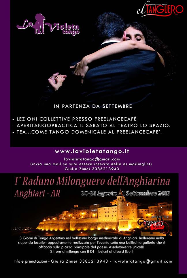 CORSI DI TANGO ARGENTINO LaVioLetaTango 2013 14