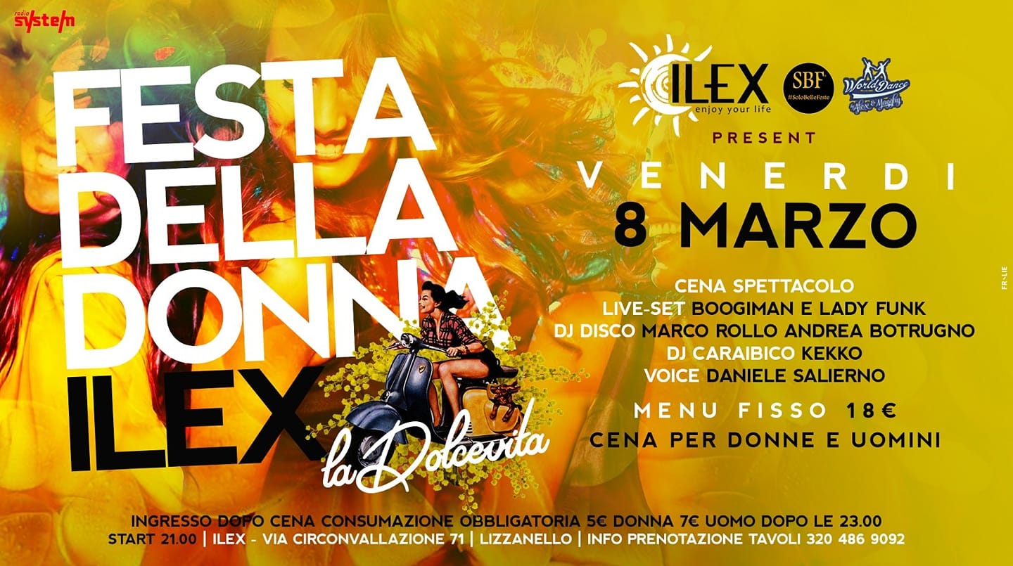8 Marzo Festa Della Donna Ilex