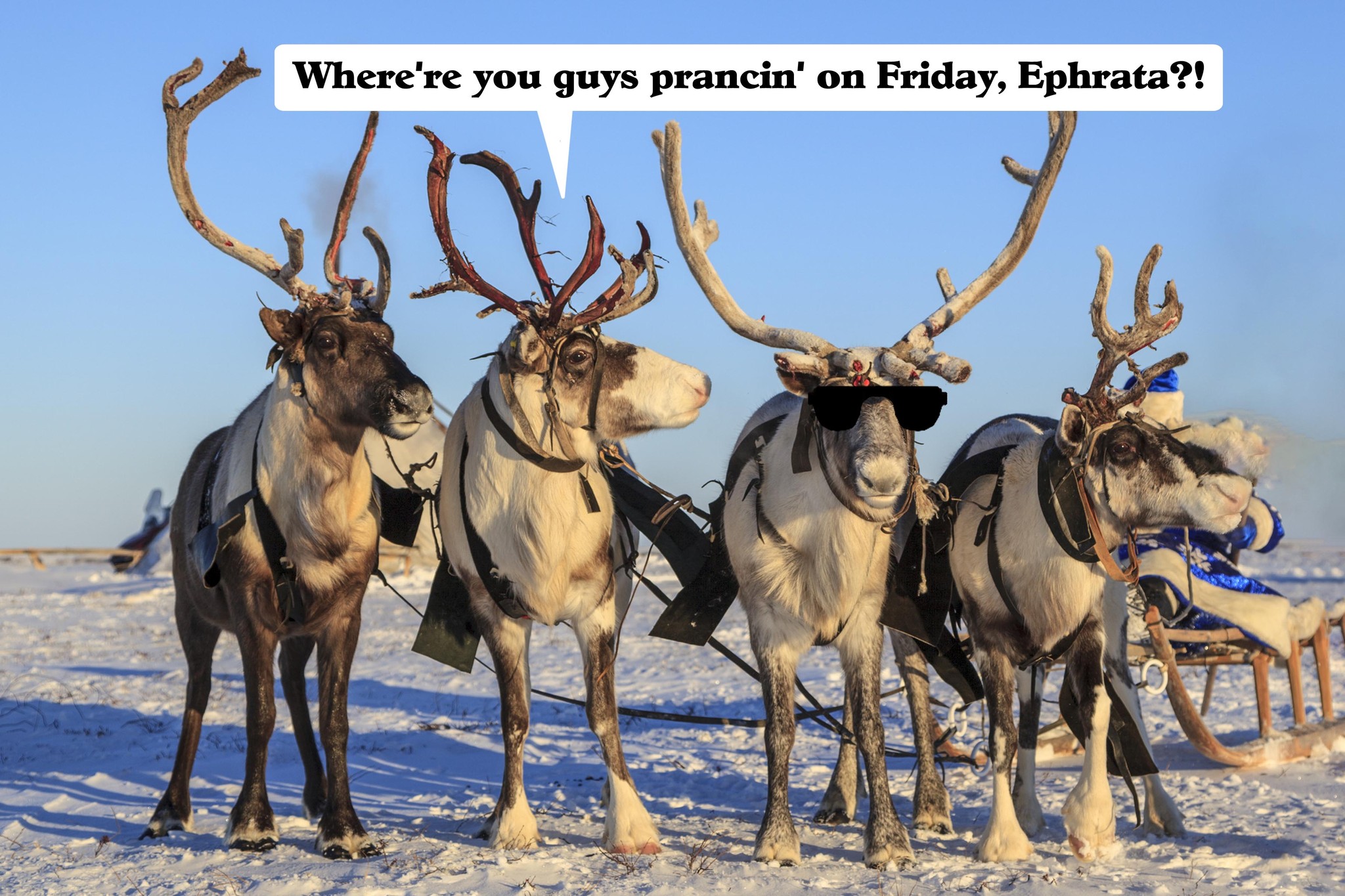 Friday Night Dance at the Ephrata American Legion - with a "Festive Holiday Decorated Table"