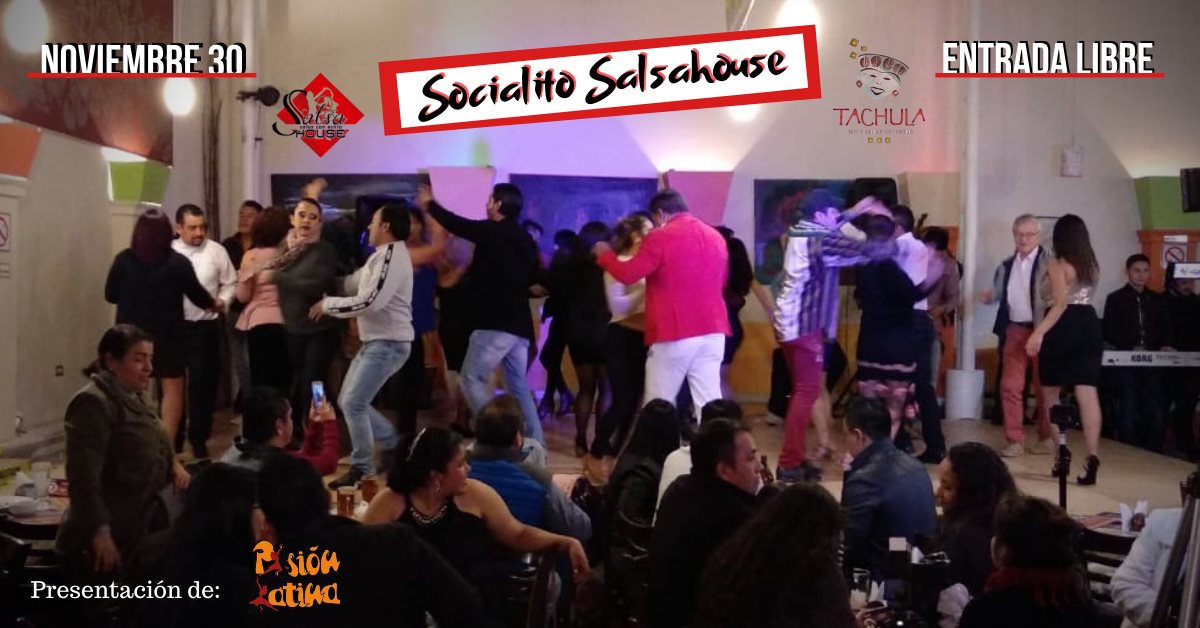 Socialito Salsahouse Noviembre