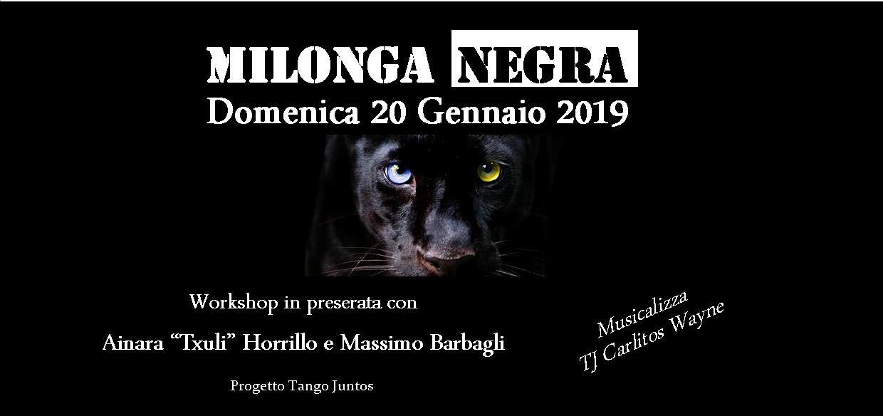 Milonga Negra - Workshop in preserata