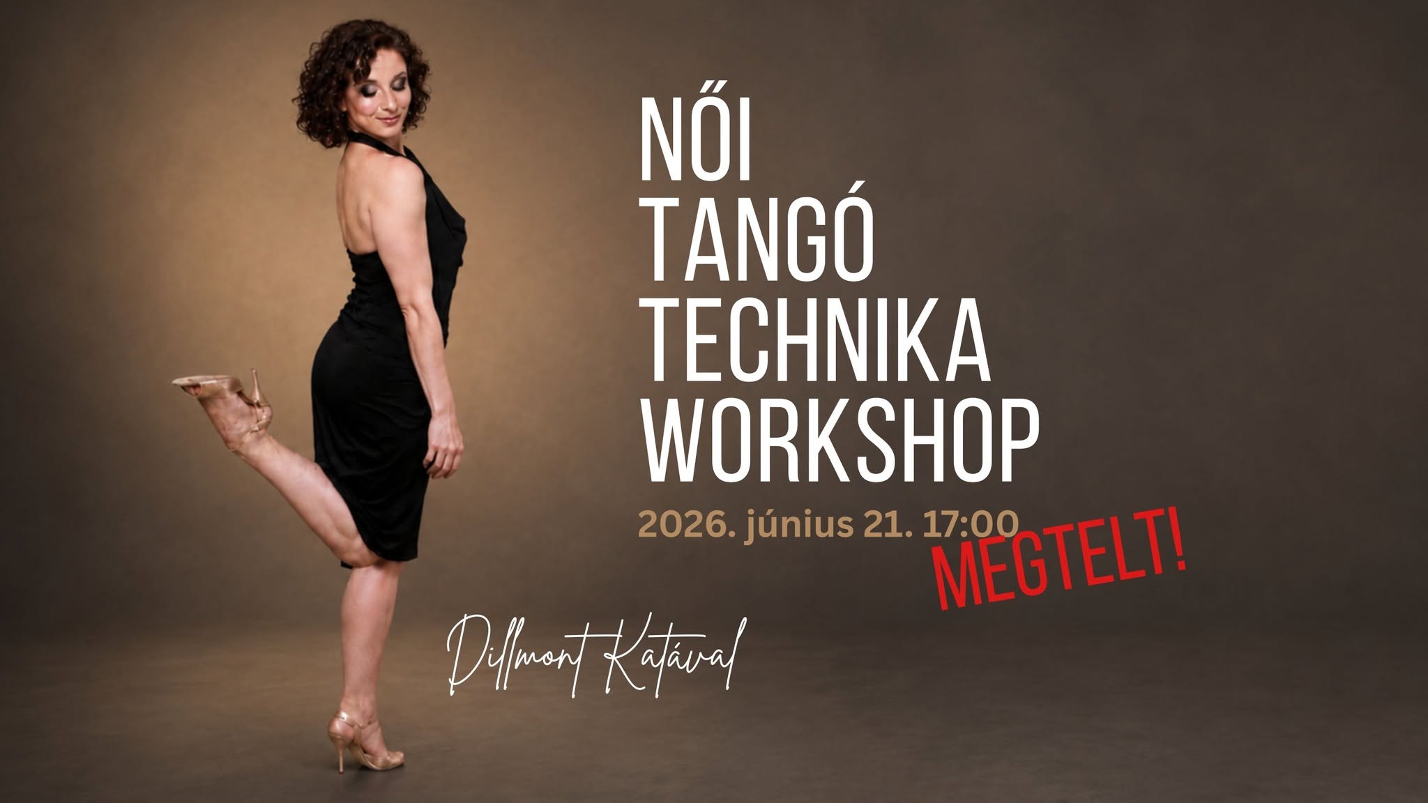 Női tangó technika