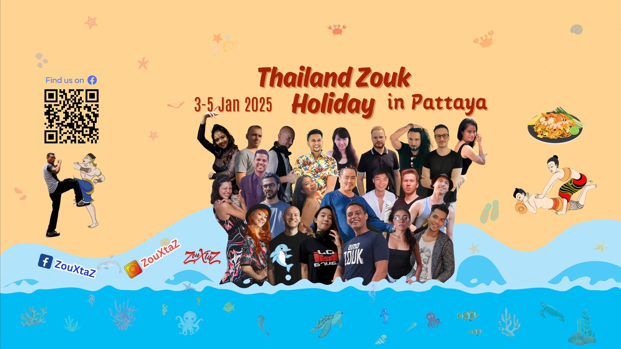 Thailand Zouk Holiday 3-5 Jan 2025