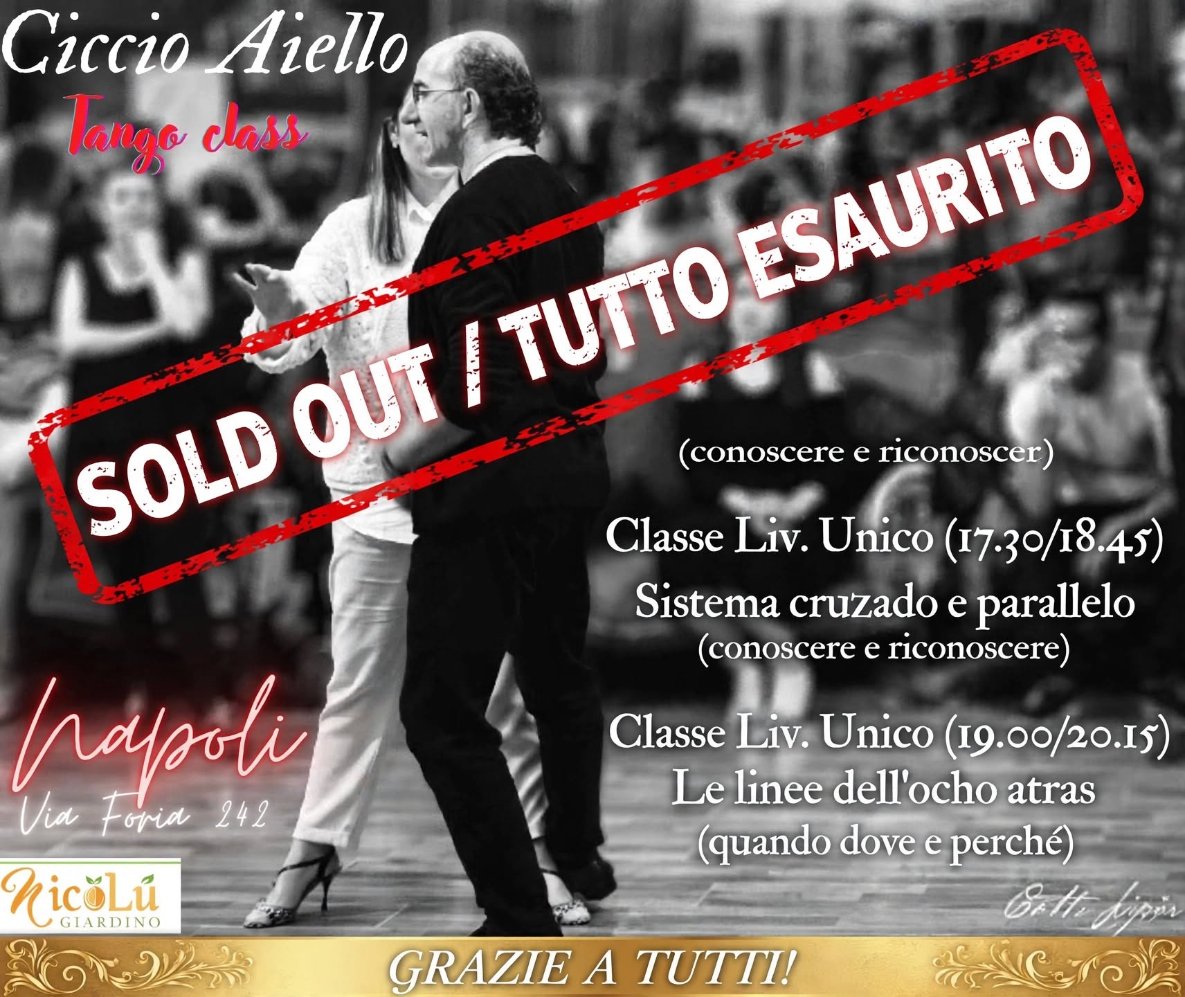 Ciccio Aiello Tango Class