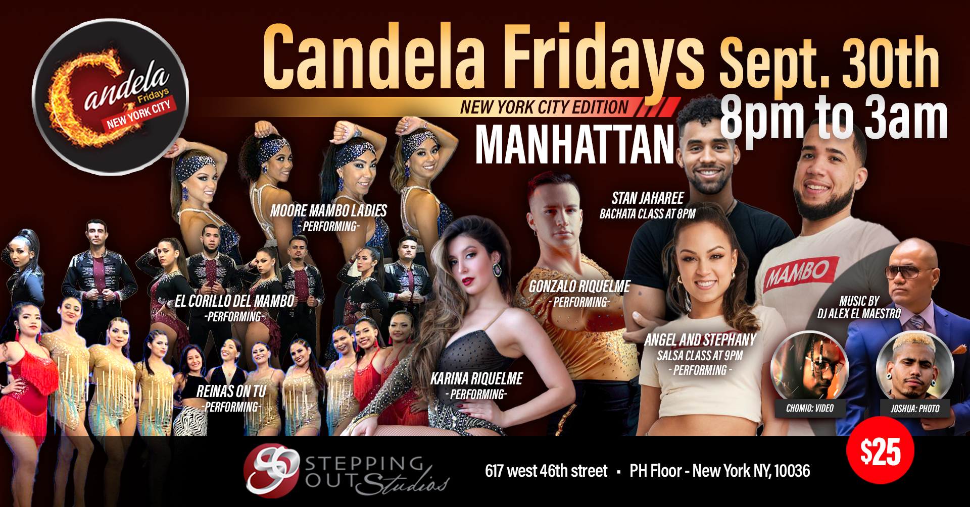Candela Fridays NYC September 30TH
