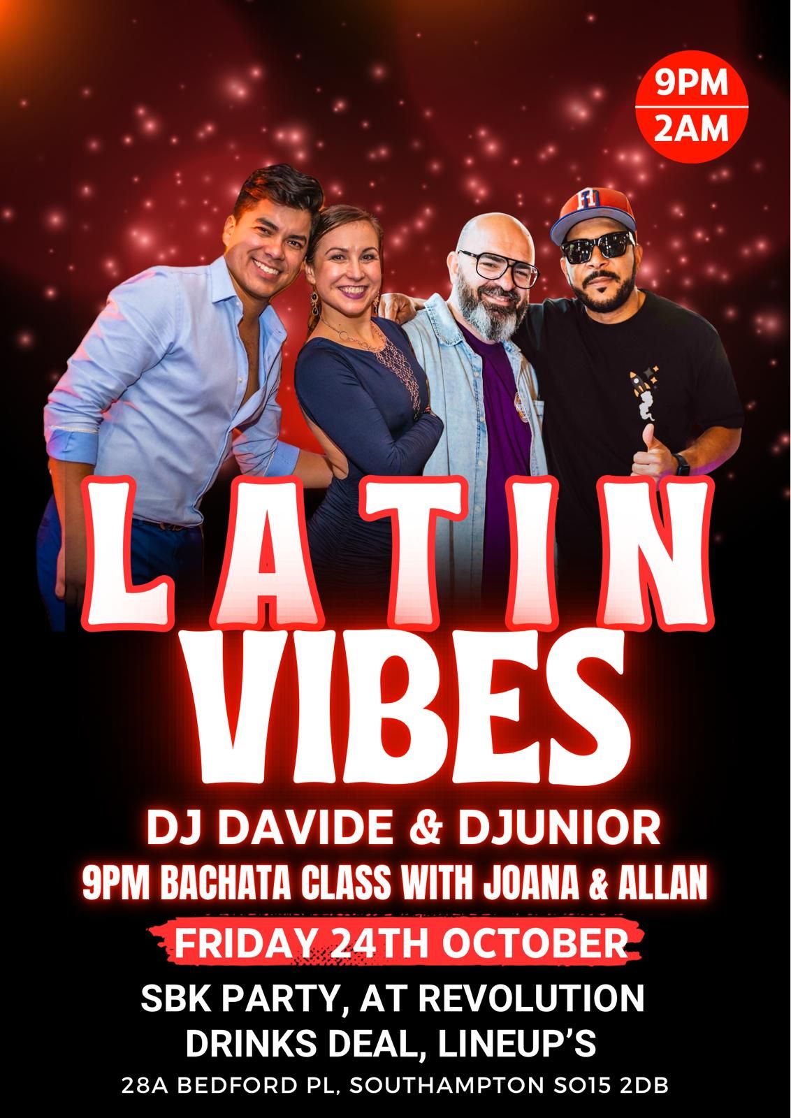 Latin vibes with Joanna and Allan