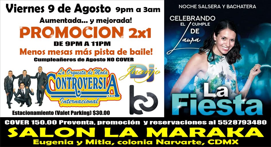 Noche de Salsa y Bachata