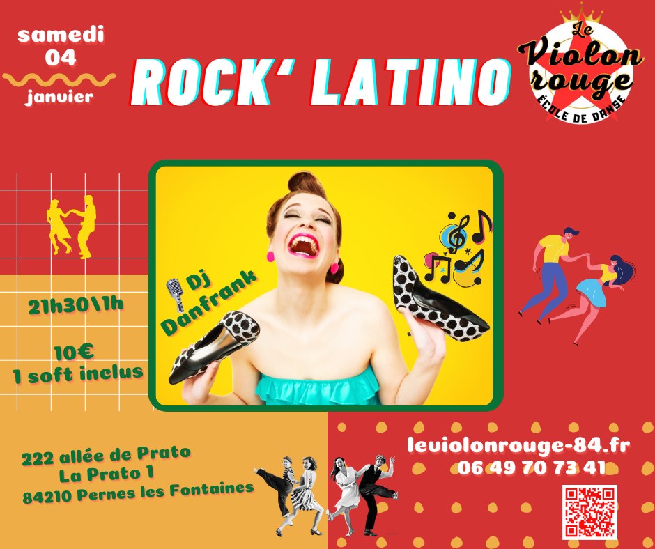 soirée ROCK LATINO dj DanFrank