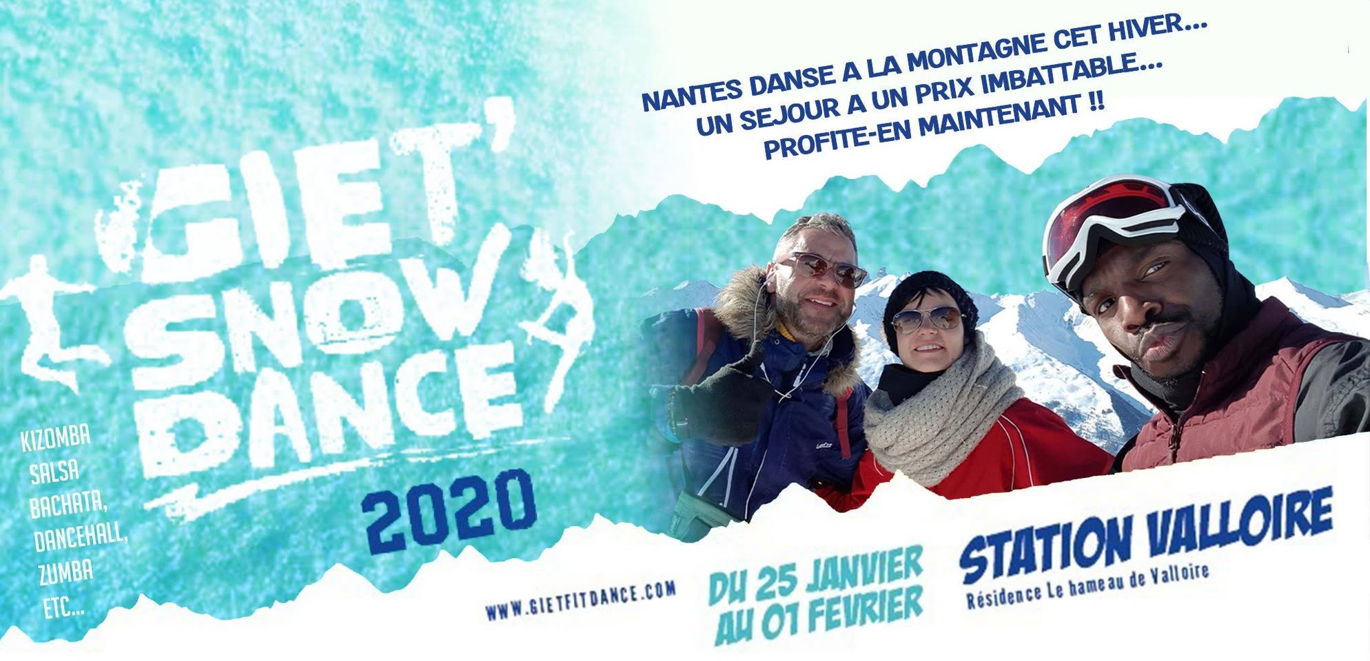 Nantes Danse à la Montagne Cet Hiver (Giet Snow Dance 2020)