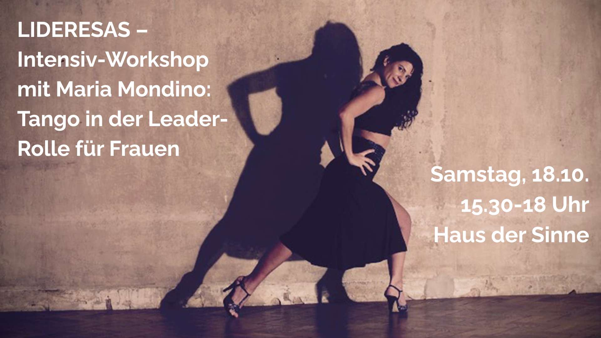 LIDERESAS Tango in der Leader-Rolle für Frauen - Intensiv Workshop
