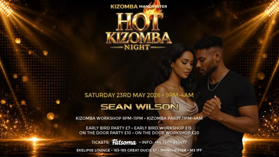 Hot Kizomba Night EKELIPSE Manchester Workshop & Party