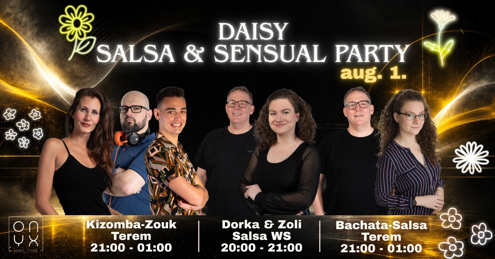 🌼🤍 Daisy Salsa & Sensual Party 🌼✨ - Táncolj a százszorszépek között