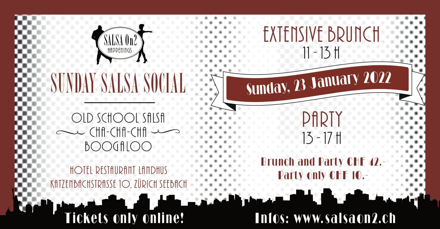 Sunday-Salsa-Social with Sunday Brunch