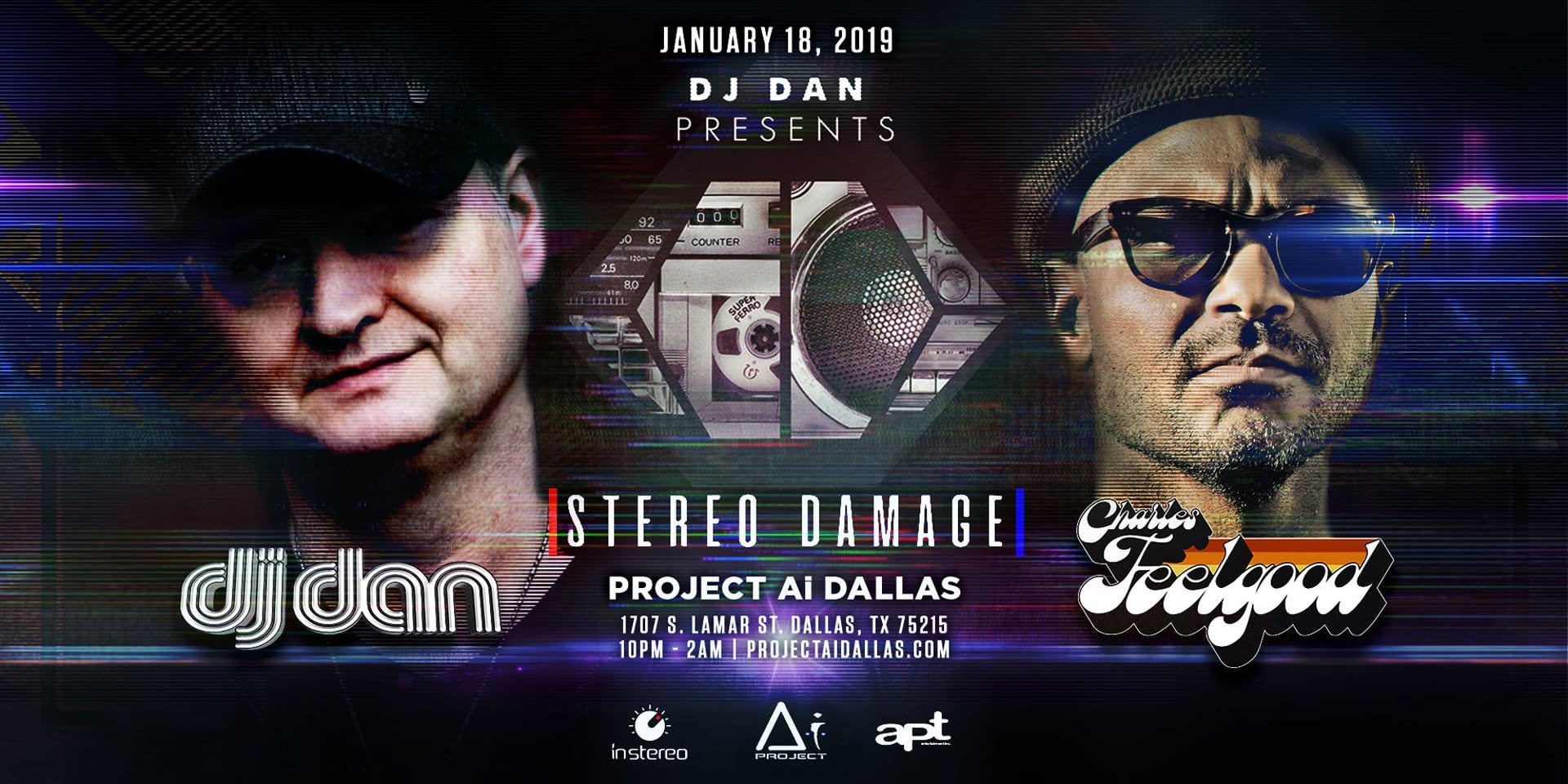 DJ Dan & Charles Feelgood - STEREO DAMAGE TOUR