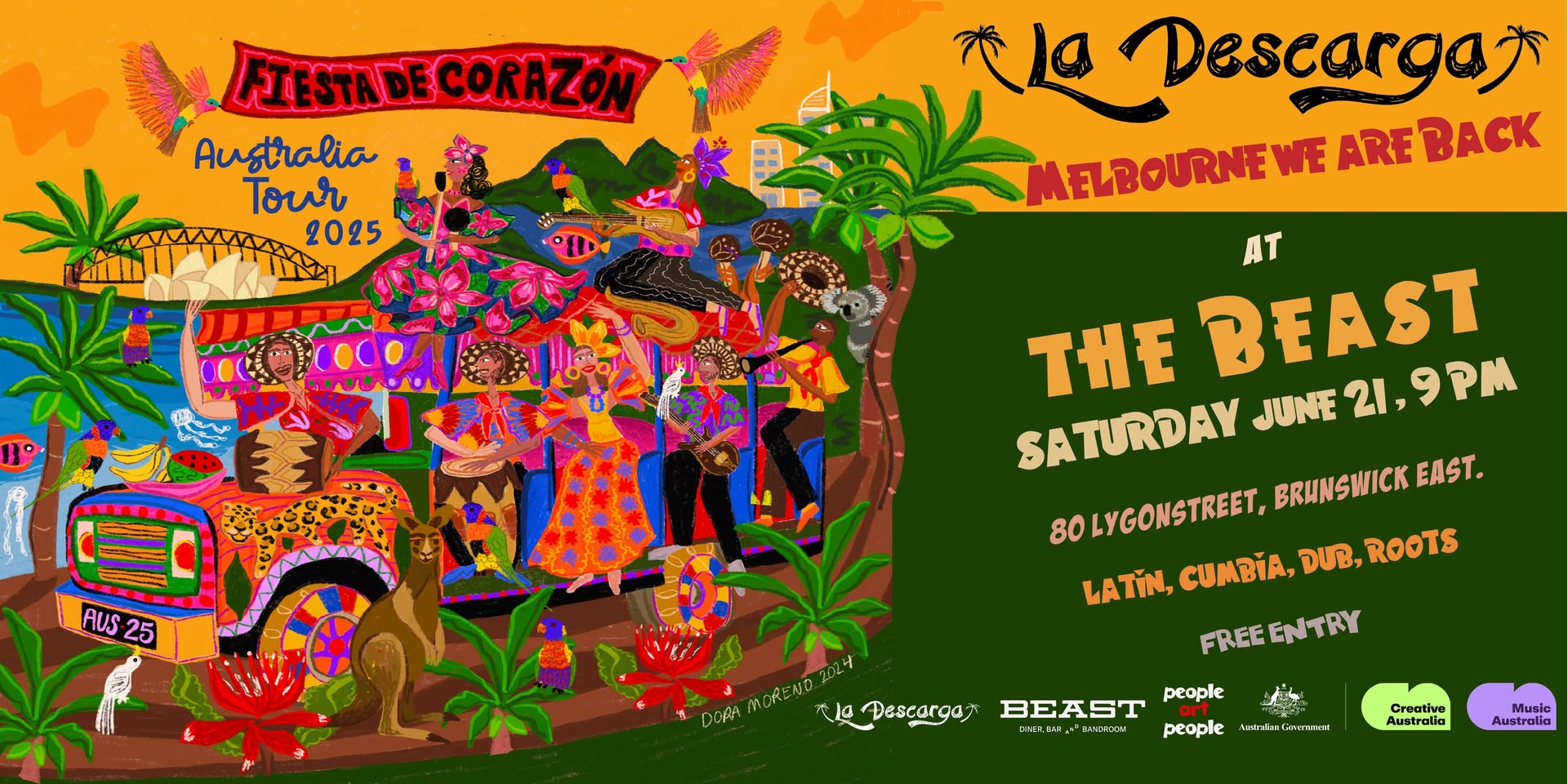 La Descarga @ The BEast