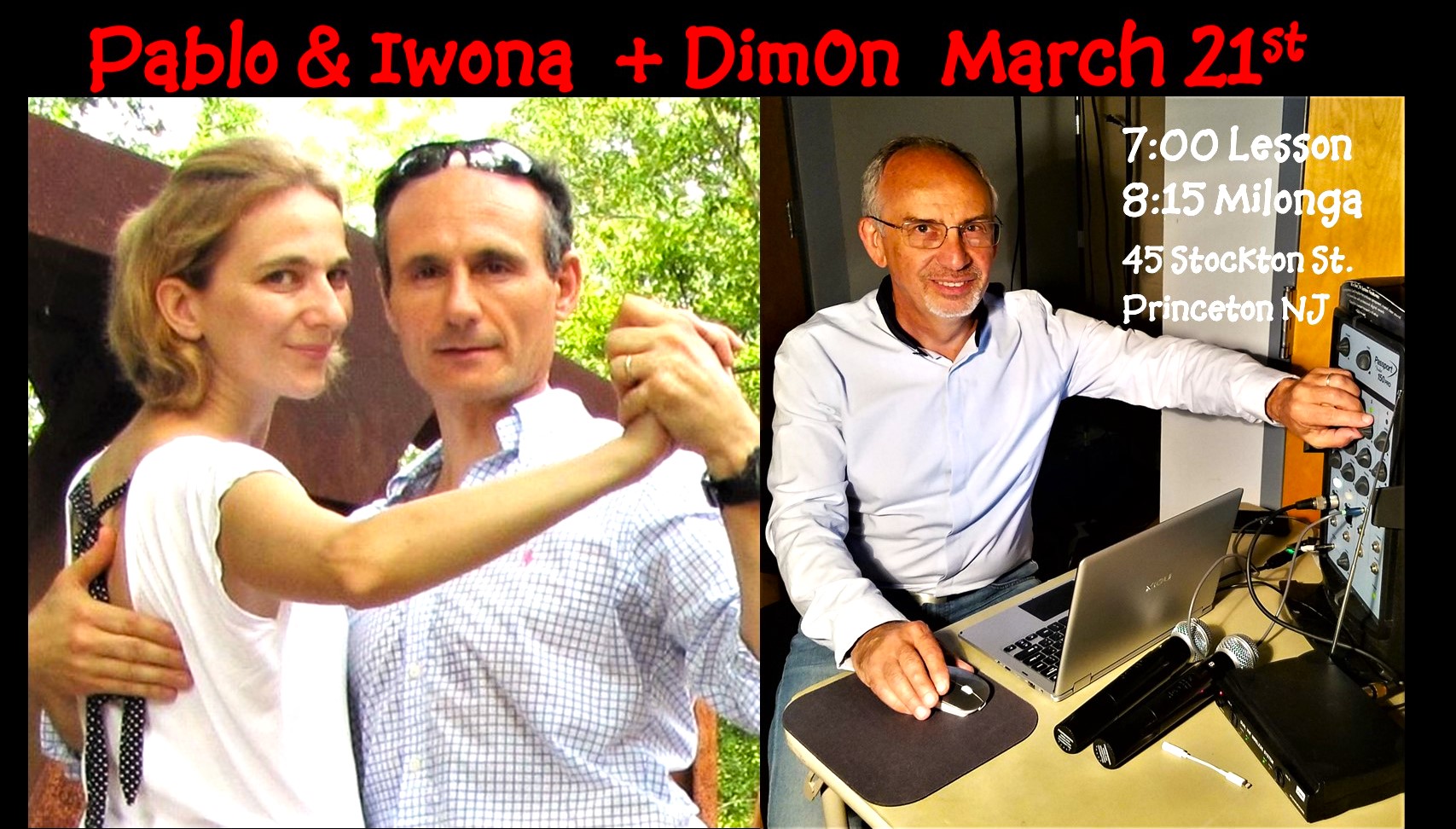 Milonga with DimOn preceded by Lesson by Pablo and Iwona