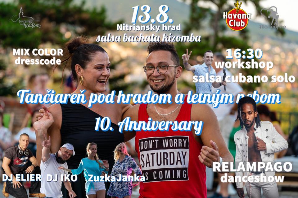 Tančiareň pod hradom a letným nebom 10. Anniversary edition