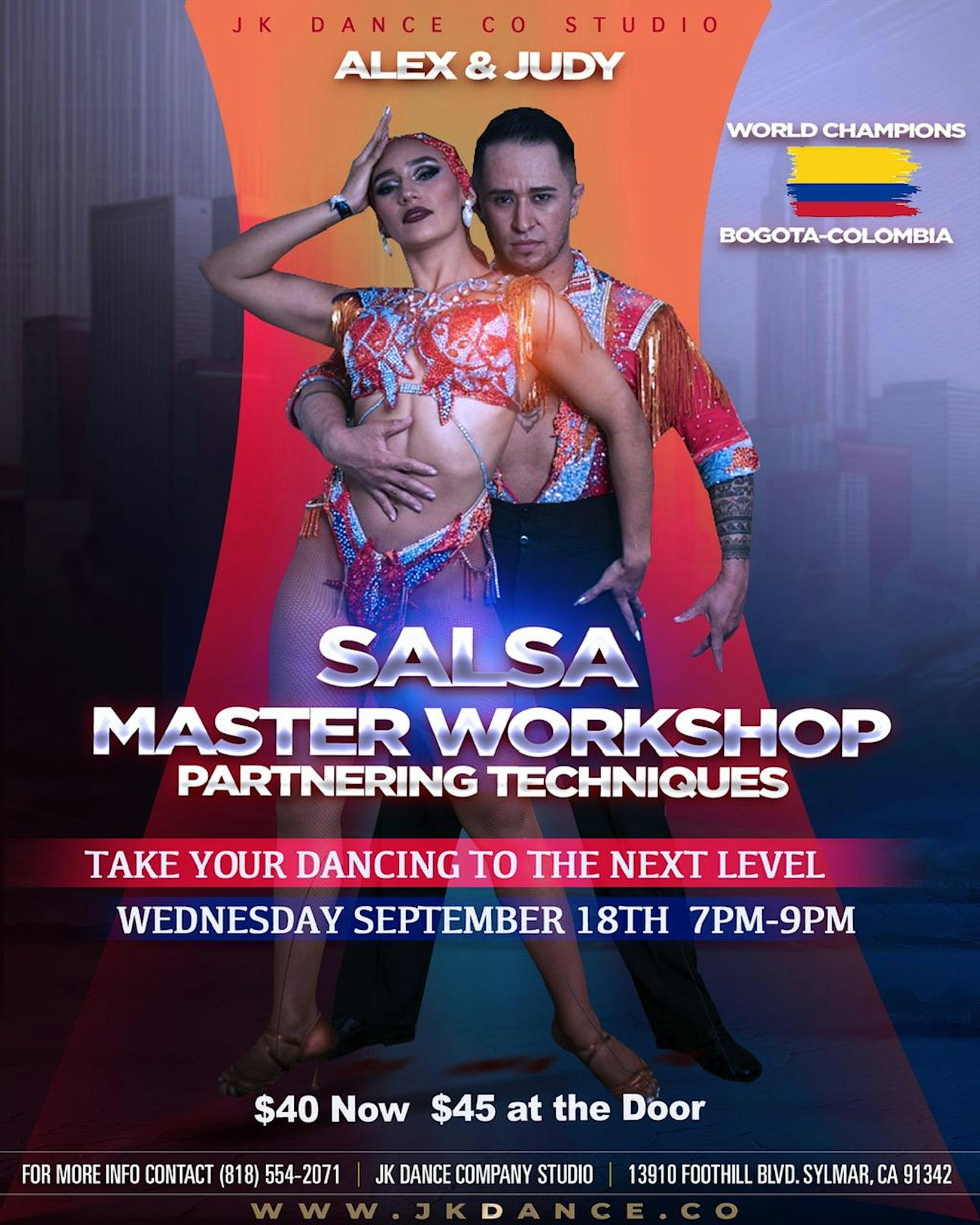Salsa Master Workshop with Alex and Judy World Champions