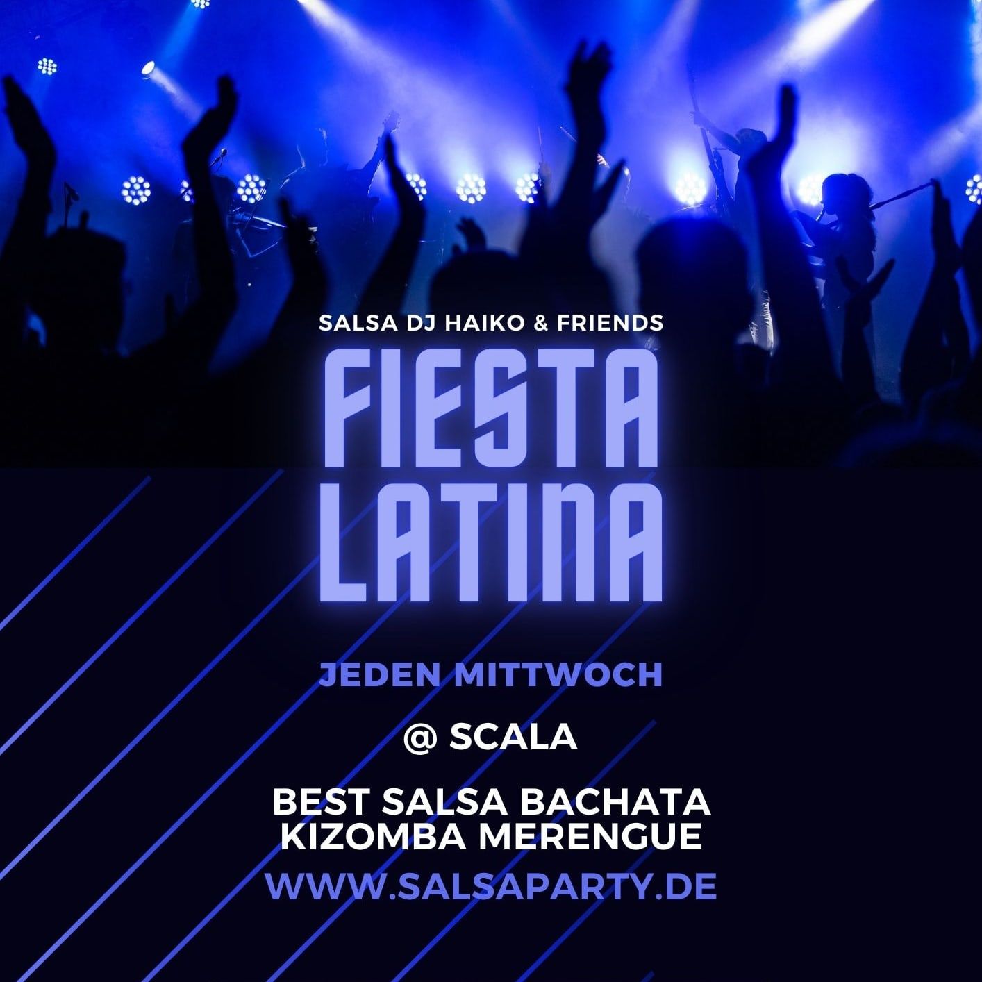 Fiesta Latina Mittwochs im SCALA best Salsa, Bachata, ...