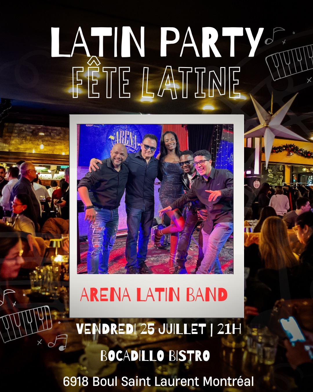 Fête Latine Arena latín band