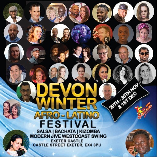 Devon Winter AfroLatino Festival 29Nov 30Nov 1Dec 2019