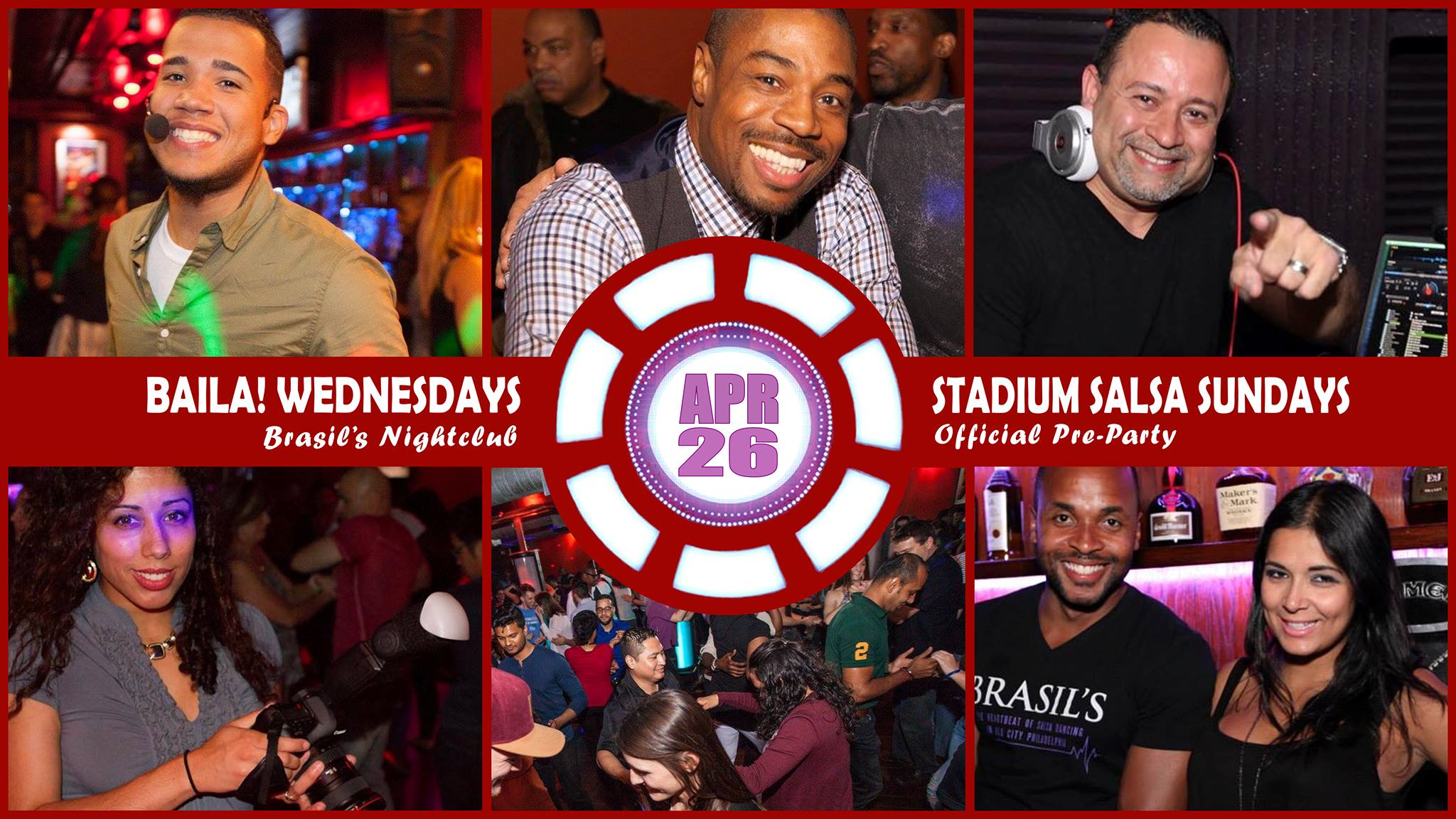 Baila! Wednesdays - Stadium Salsa Pre Party
