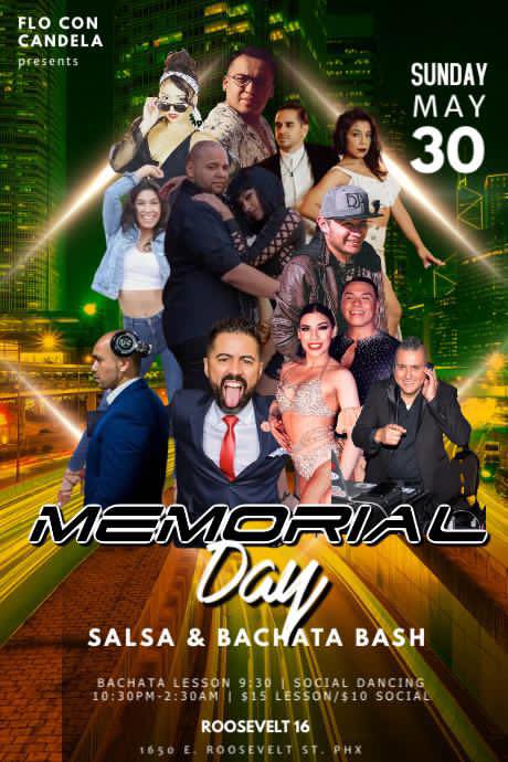 Memorial Day Salsa Bachata Bash