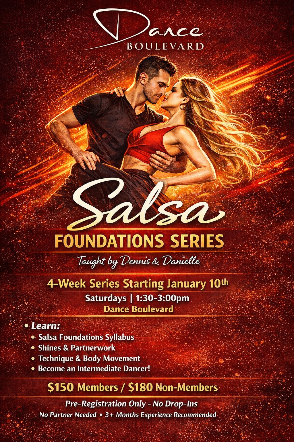 Salsa Foundations Series January
