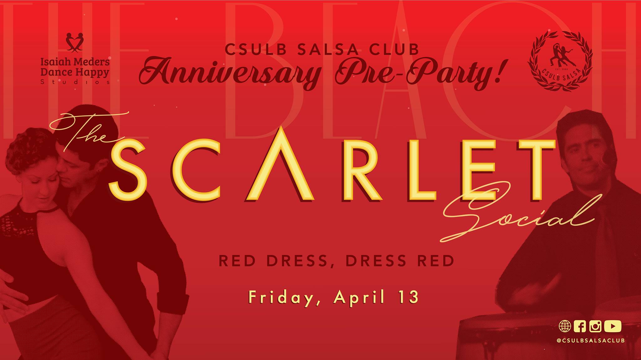 The Scarlet Social (Anniversary Pre-Party)