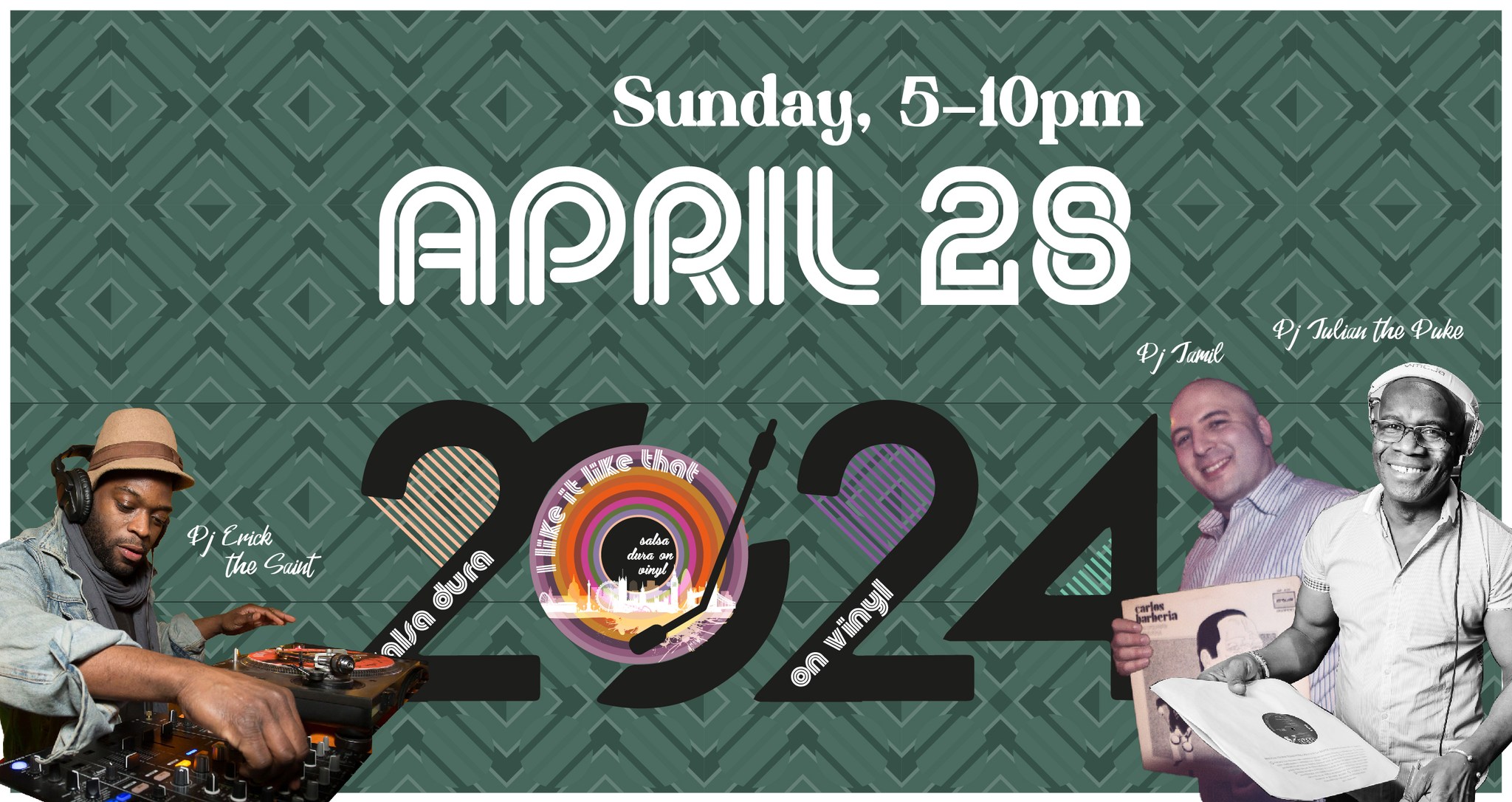 Vinyl Matinee with Djs Julian, Jamil & Erick