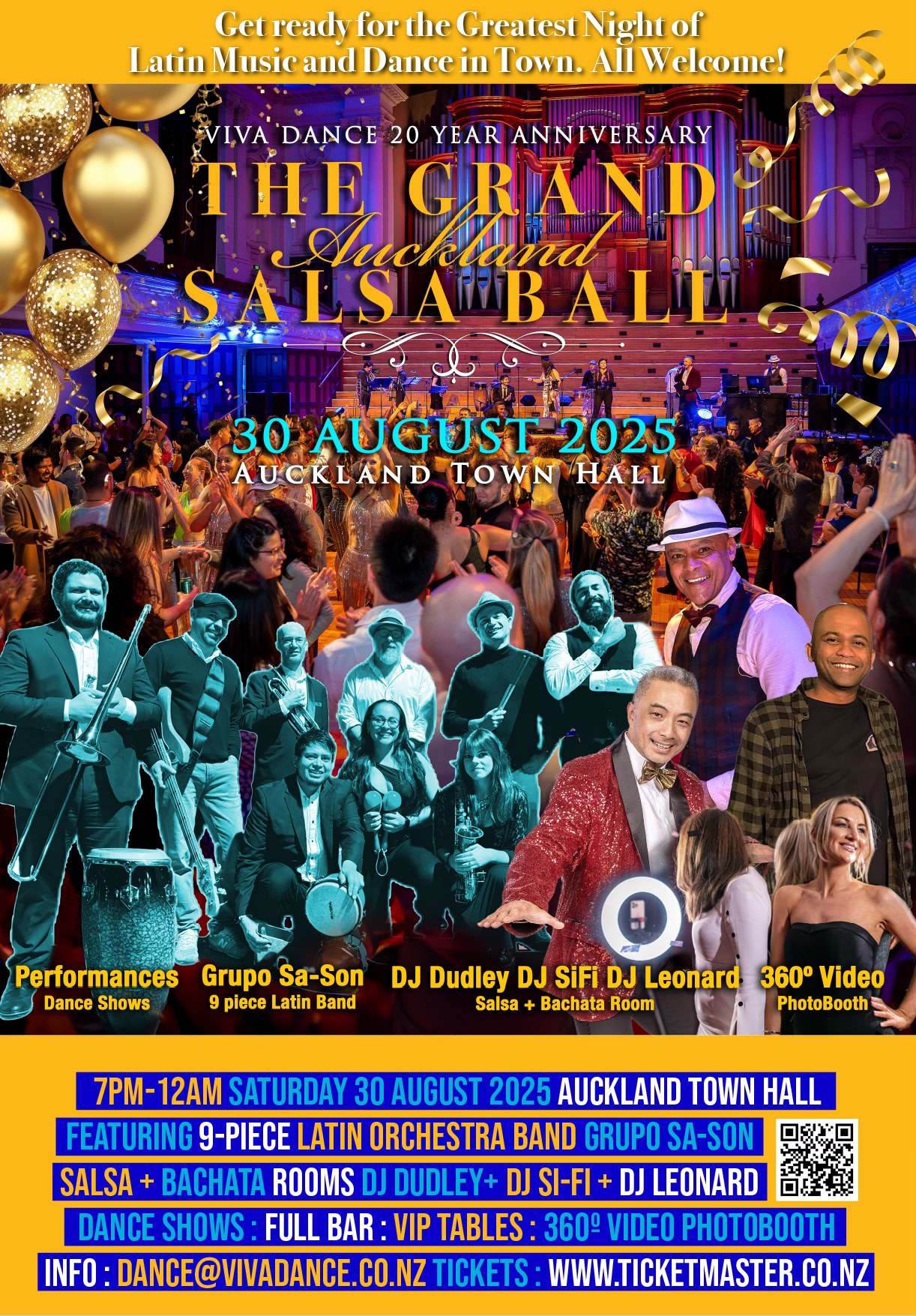The Grand Auckland Salsa Ball 2025