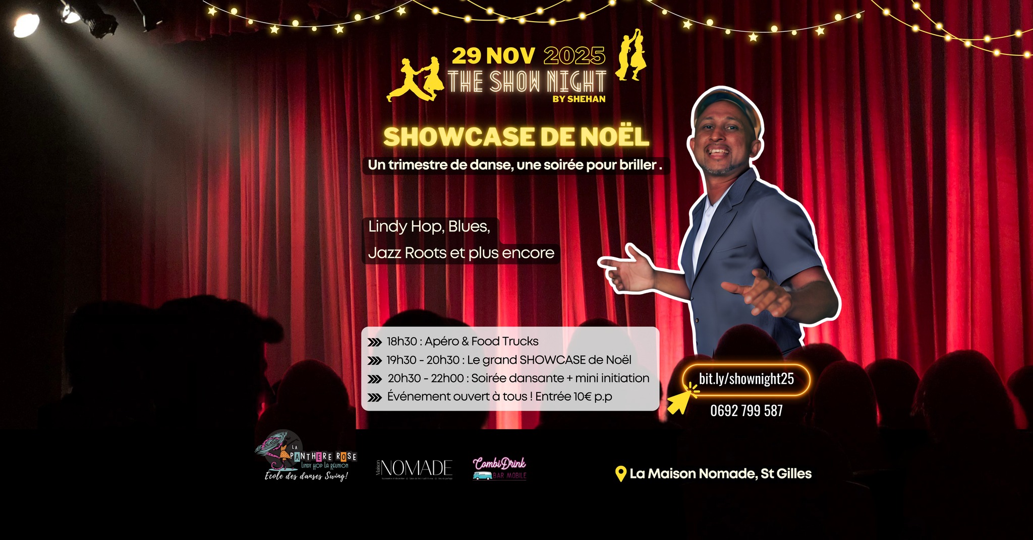 Showcase de Noël Soirée Swing & Blues ✨