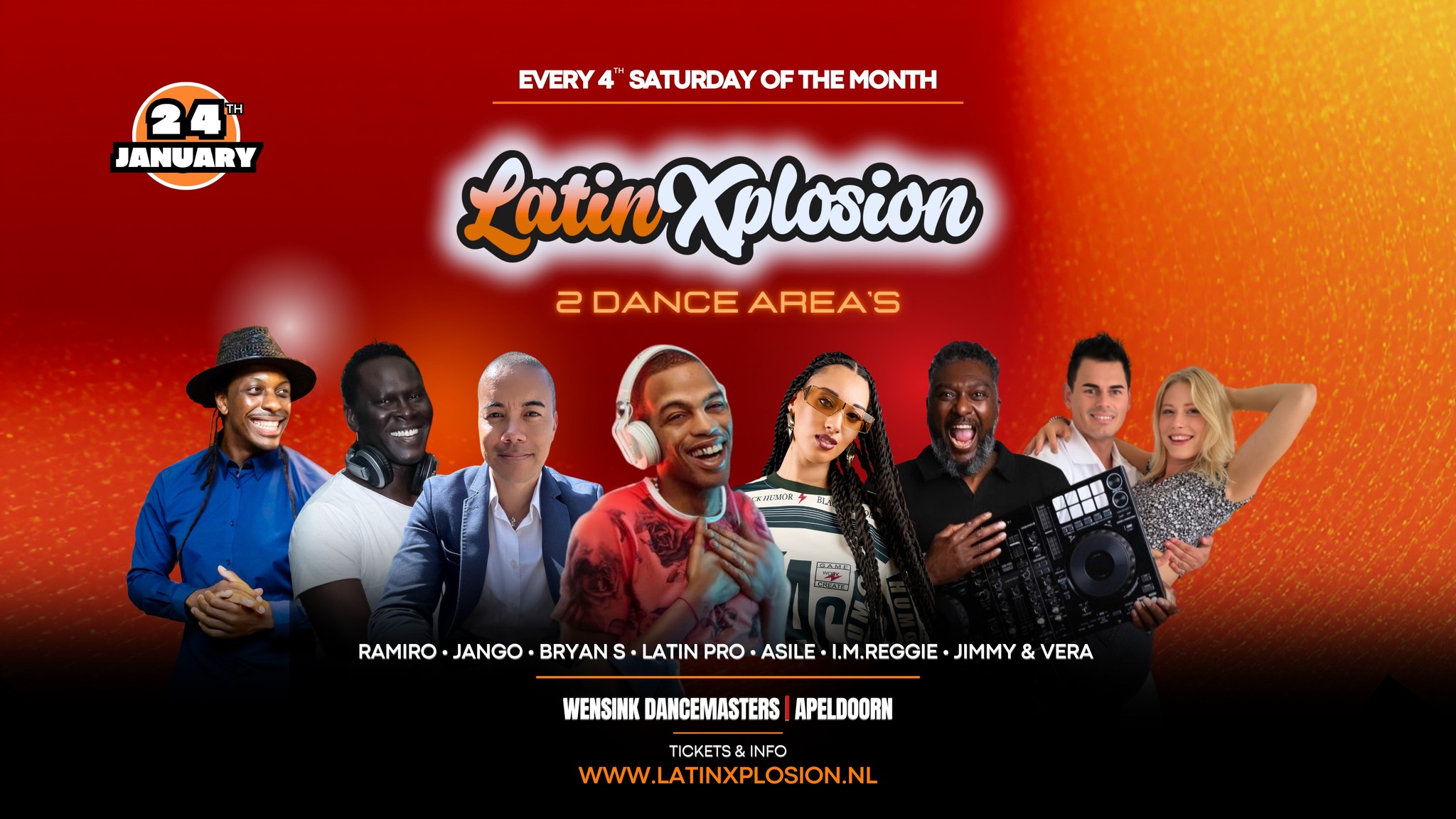 ☆LATIN-X-PLOSION☆ 2 Area's Salsa & Bachata Kizomba