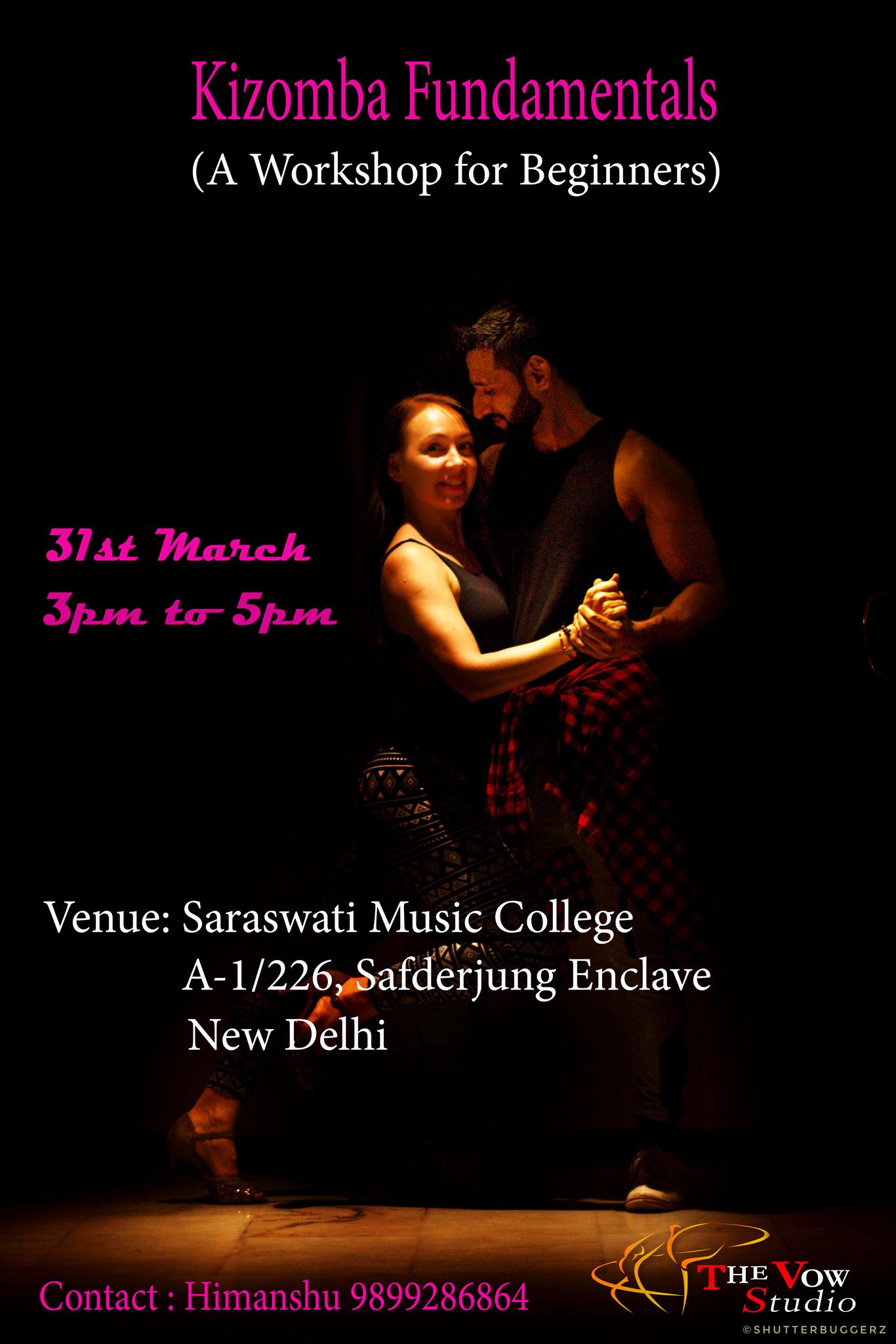 Kizomba Fundamentals: A Workshop for Beginners by Himanshu