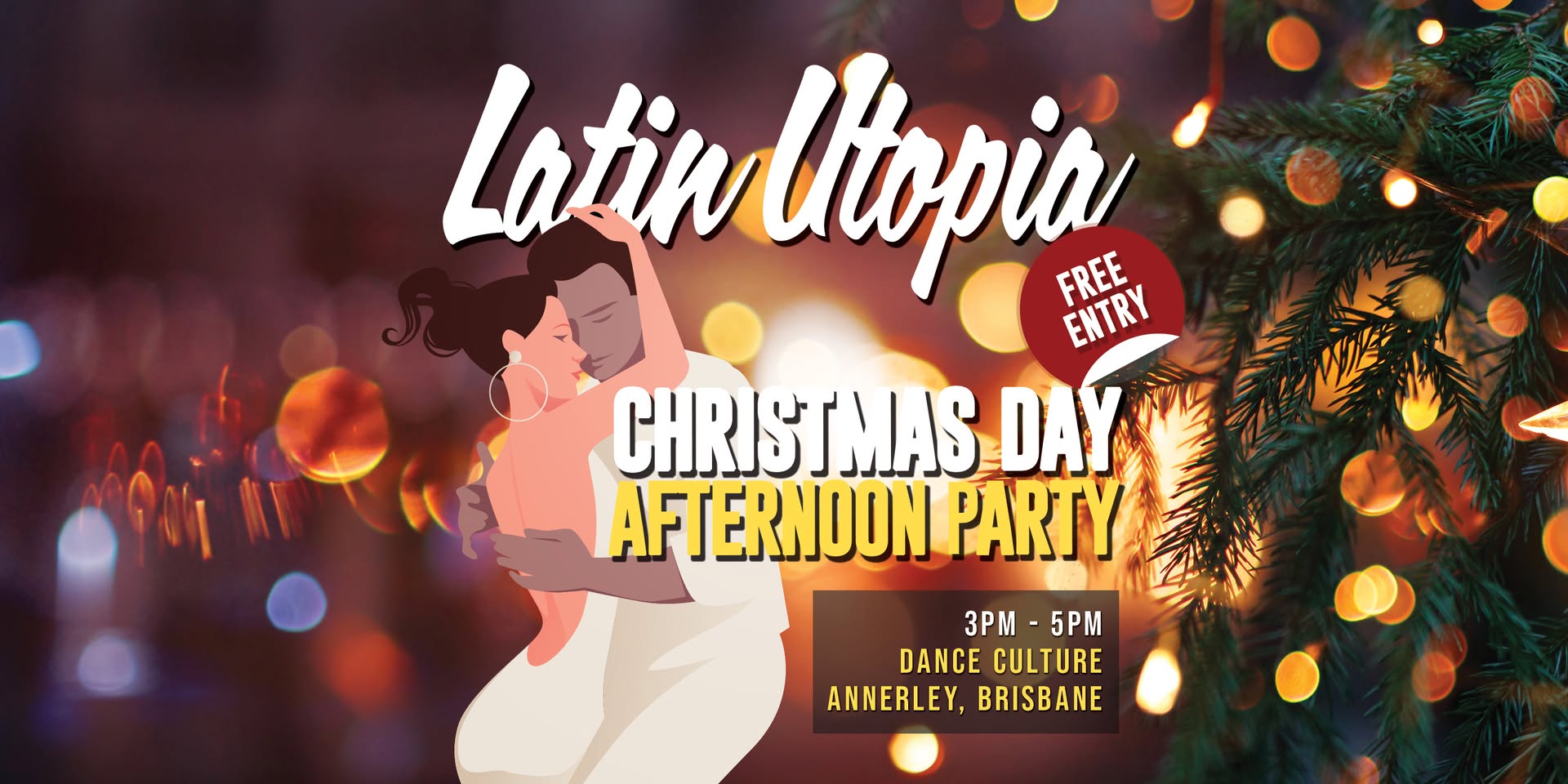 Christmas Day Afternoon Party Latin Utopia Salsa & Bachata Free entry