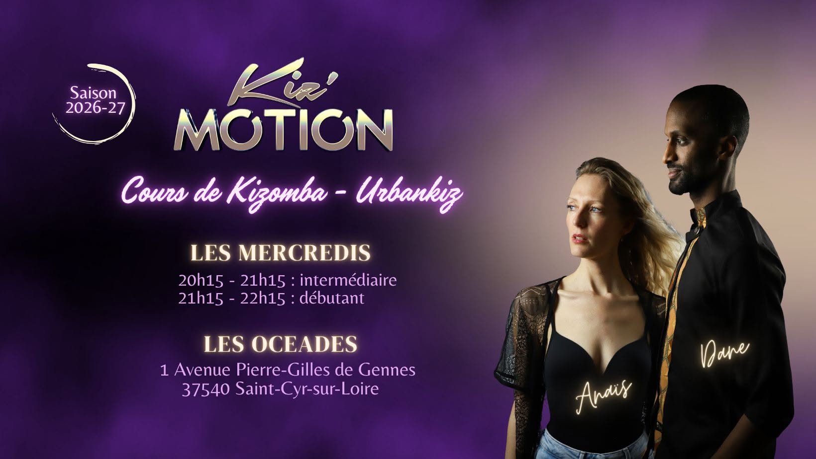 🎆 La rentrée Kiz'motion - Portes ouvertes 🎆