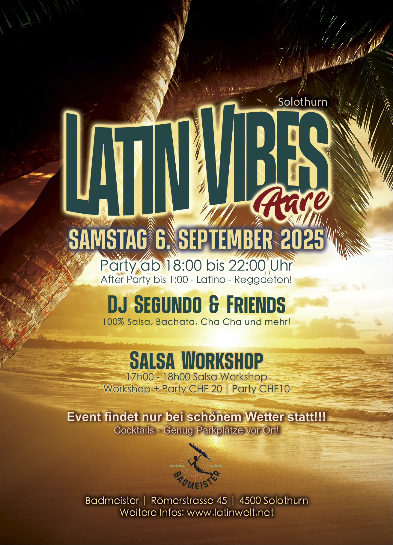 Latin Vibes Aare, Salsa, Bachata und mehr!