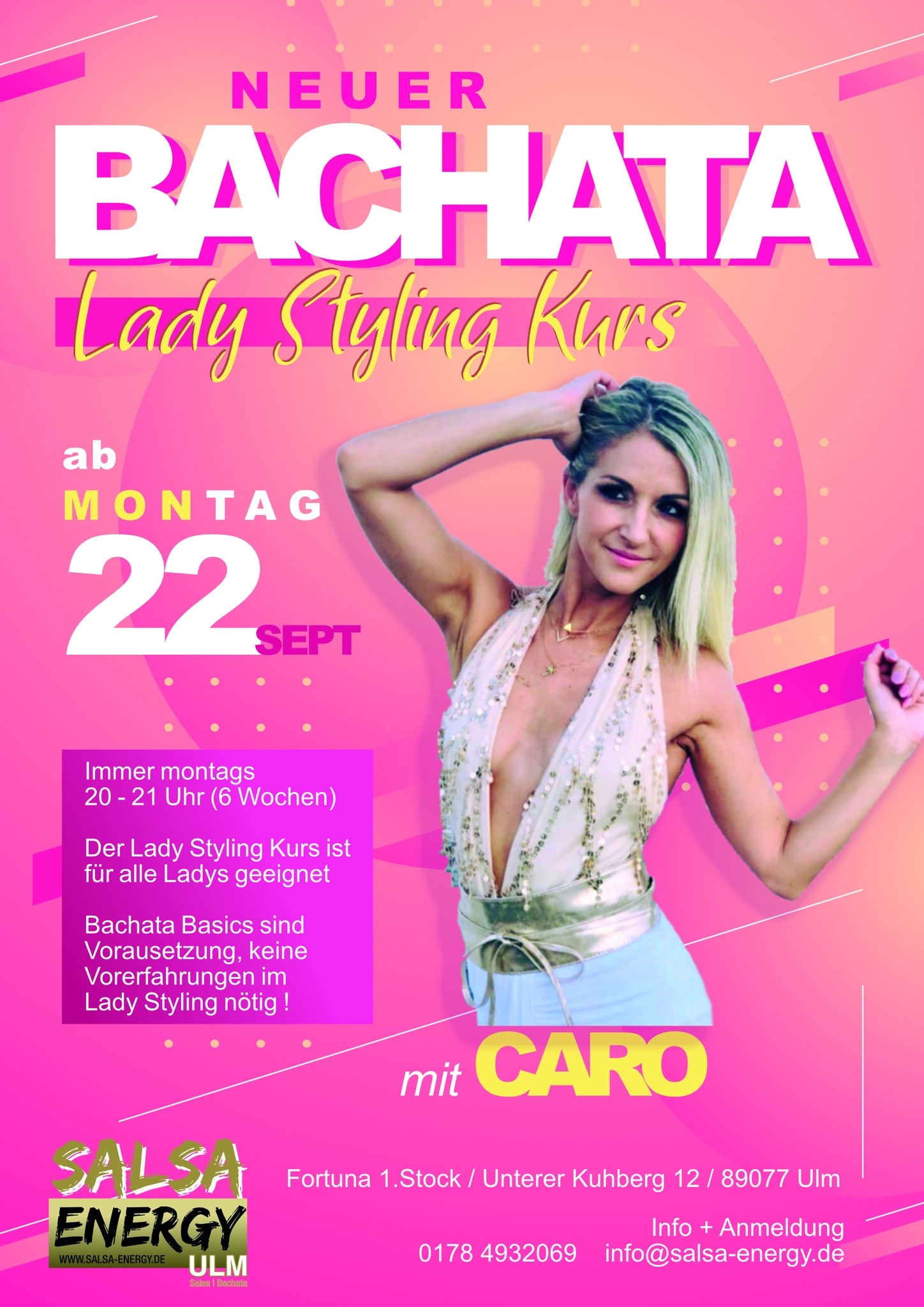 Bachata Lady Styling mit Caro Salsa-Energy Ulm
