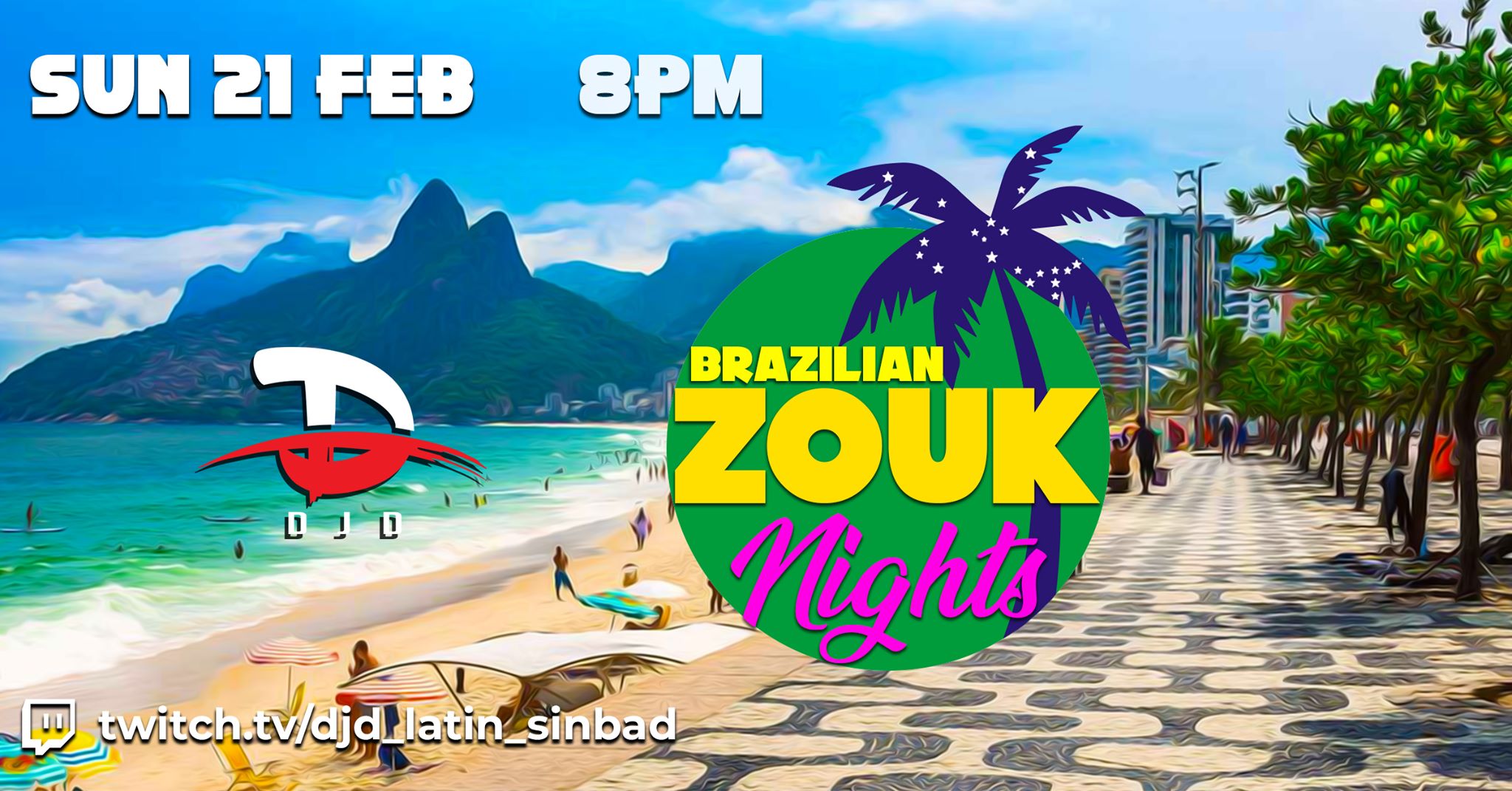 Online Brazilian Zouk Night