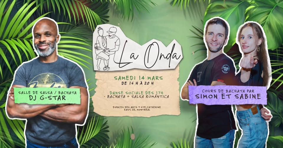 La Onda - 14 mars (Bachata) ✨💚