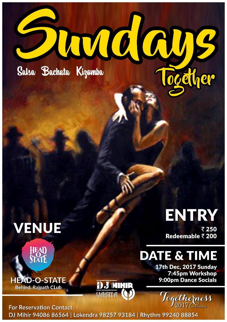 Sundays together (salsa bachata socials)