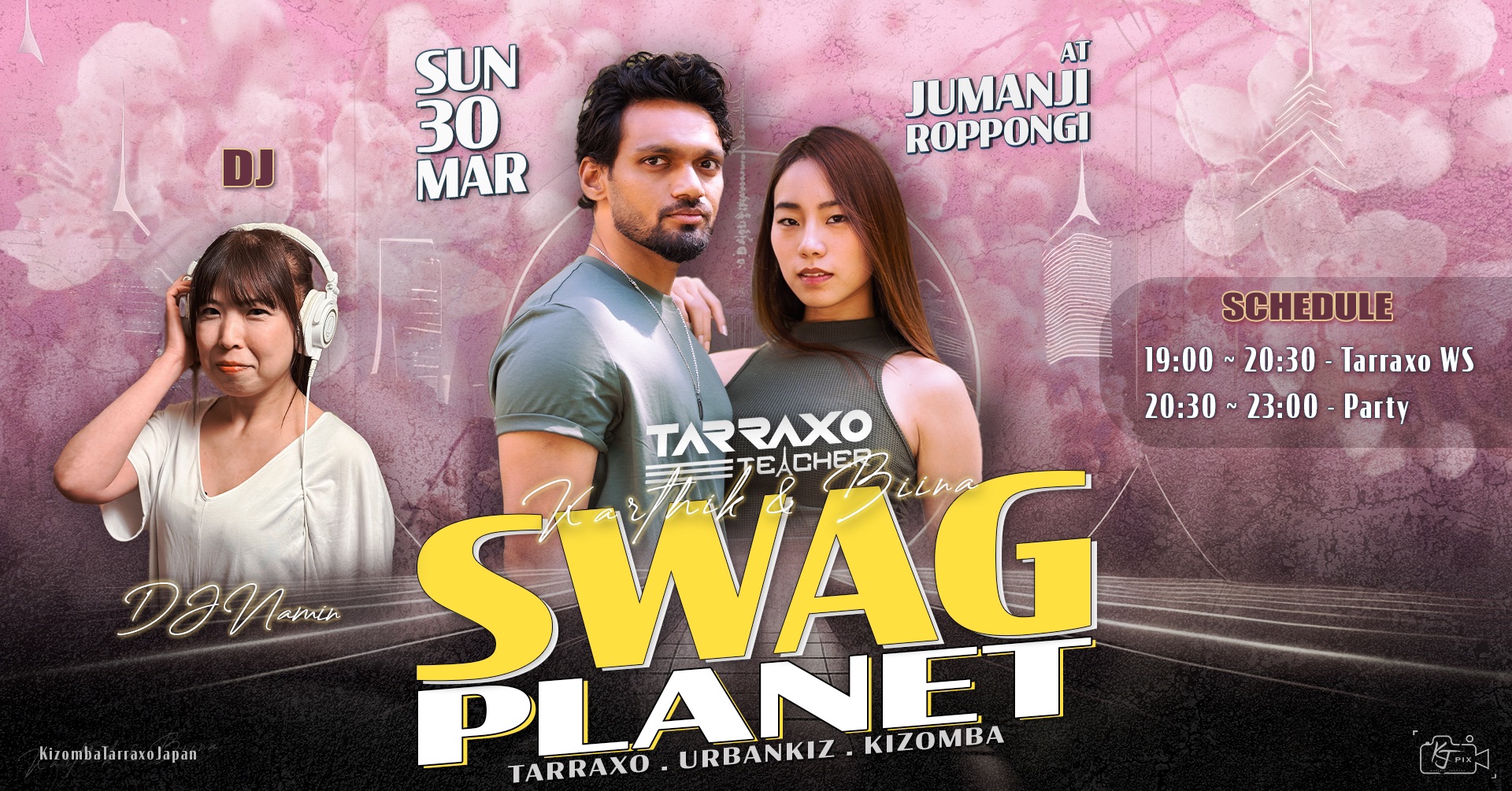 3 30(Sun) SWAG PLANET - Tarraxo Urbankiz Kizomba