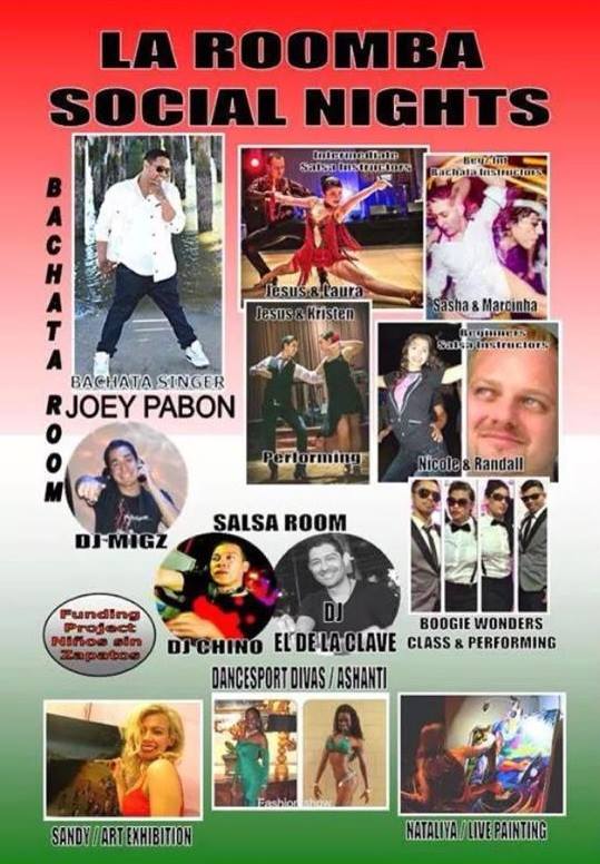 La Roomba Social Nights - **NEW Bachata & Salsa Party**