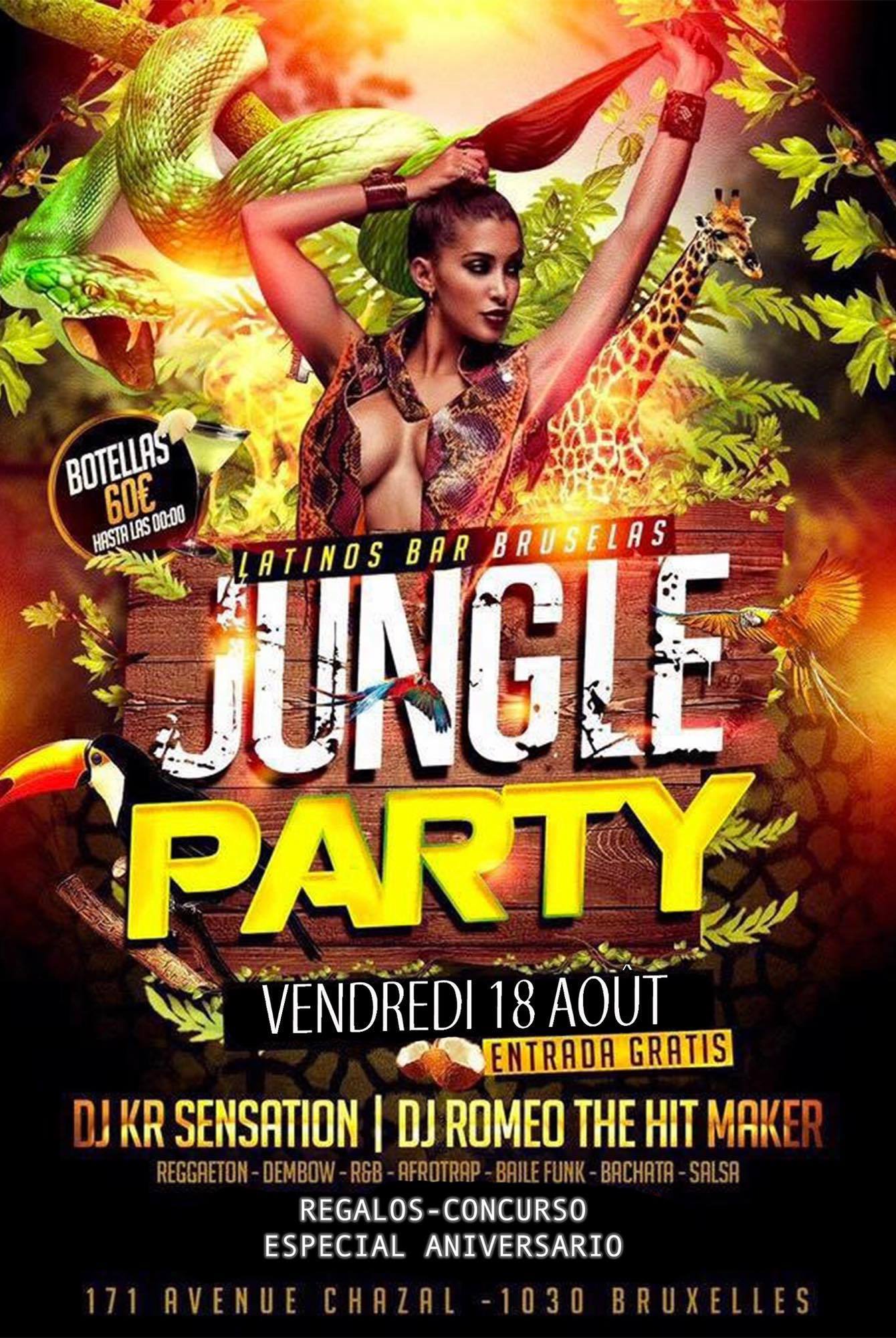 Jungle Party 2 Edition Dj KR Romeo Dj Latinos Bar