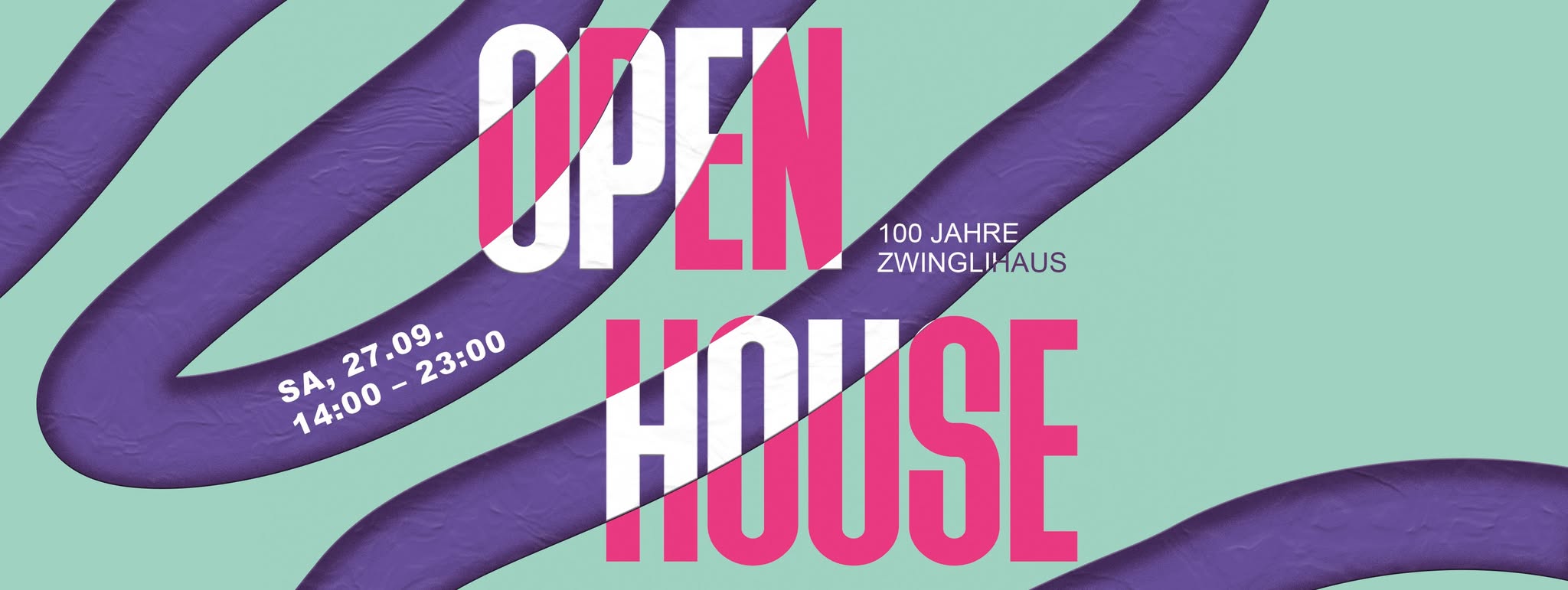 OPEN HOUSE 100 JAHRE ZWINGLIHAUS
