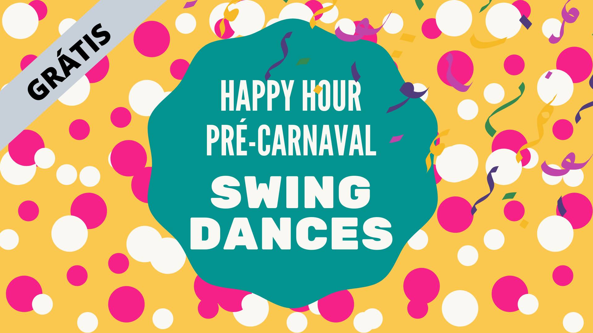 HAPPY HOUR Grátis - Rock Swing Pré-Carnaval