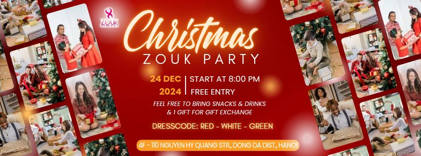 FREE CHRISTMAS ZOUK PARTY_ HEART ZOUK DANCE